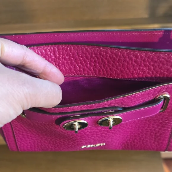 Coach Blake Leather Crossbody Bag - Style 35688 - Picture 10 of 12